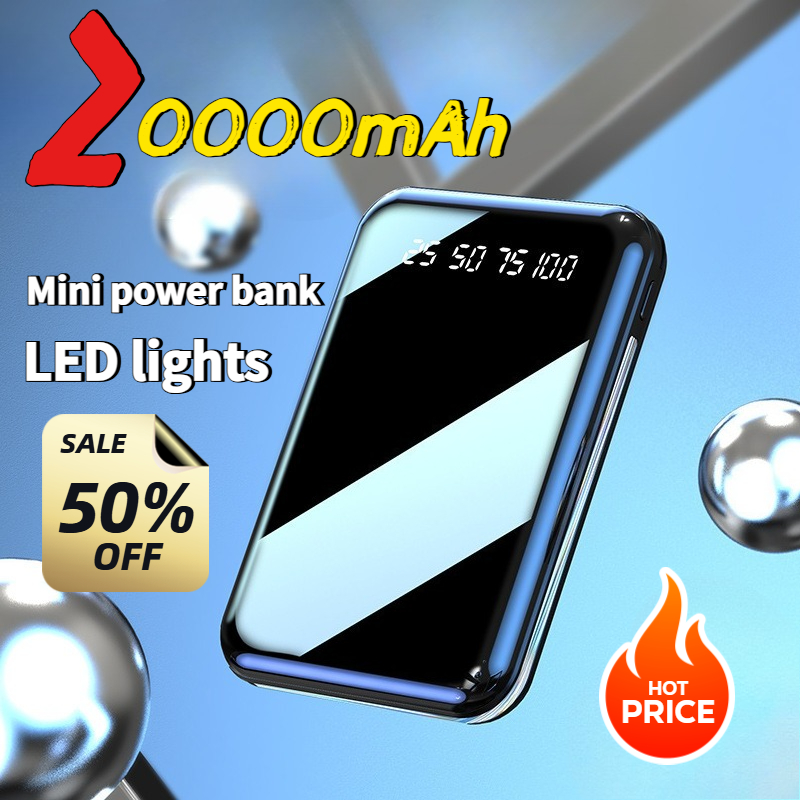 Portable Charger 20000Mah - 20000mAh Mini Power Bank Portable Charger