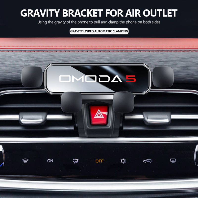 Phone Accessories Logo - Gravity Car Logo Phone Holder Air