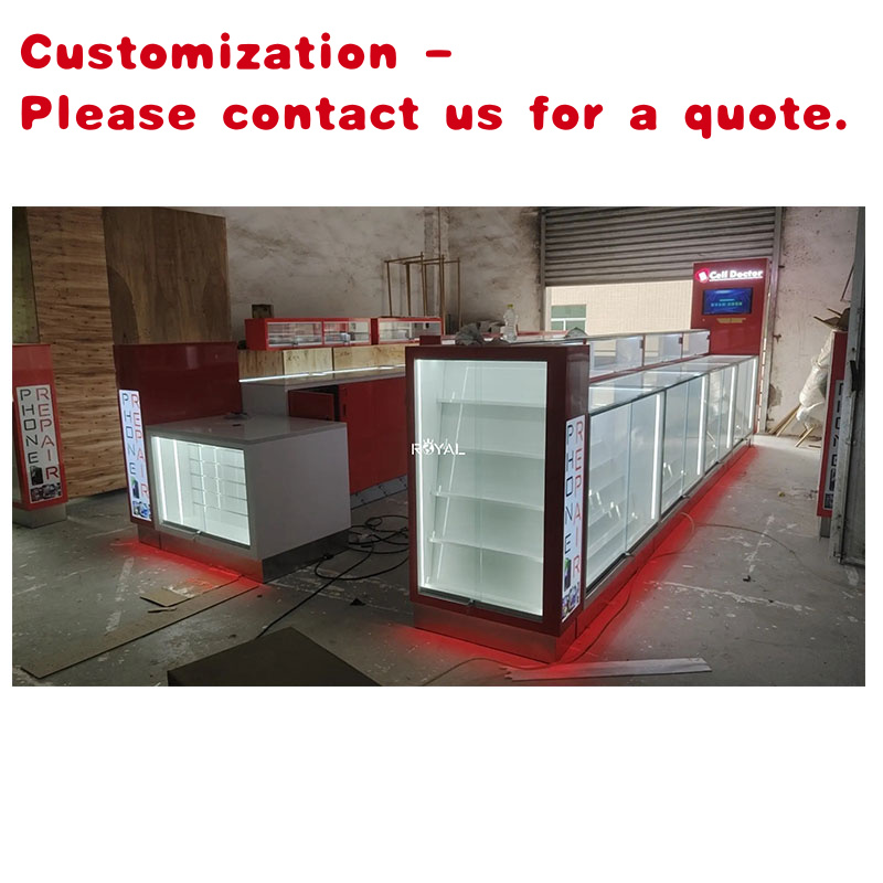 Phone Accessories Shop Design - custom.Shopping Center Mobile Phone Accessories LED