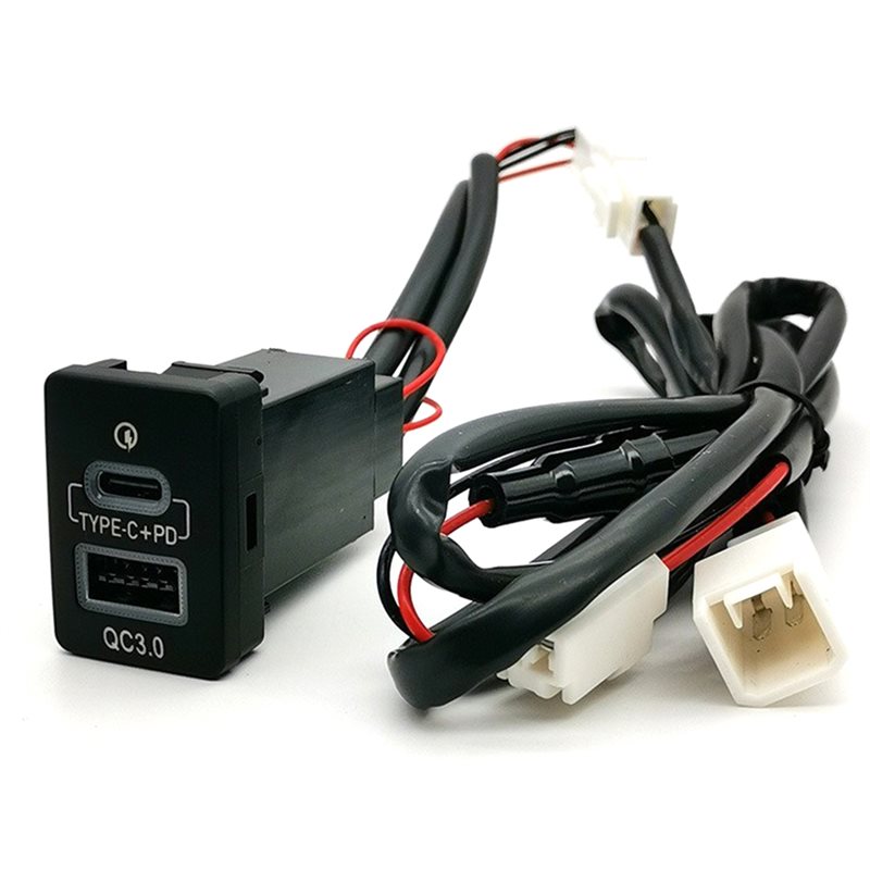 Phone Accessories Types - QC3.0 USB TYPE-C PD Blue Light