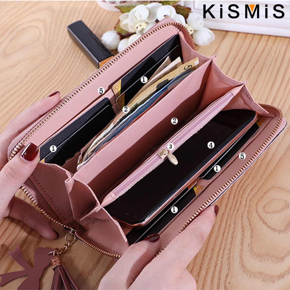 Women Wallet Korean Style Patc - Phone Accessories Shop Design ulasan dan harga