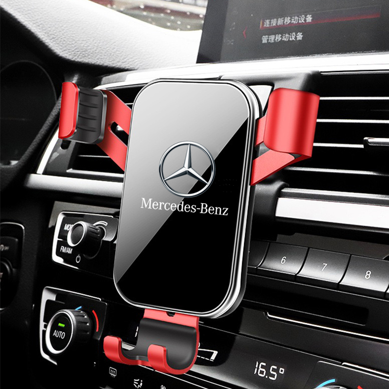 ABS Car Phone Holder Fixed Bra - Phone Accessories Logo ulasan dan harga