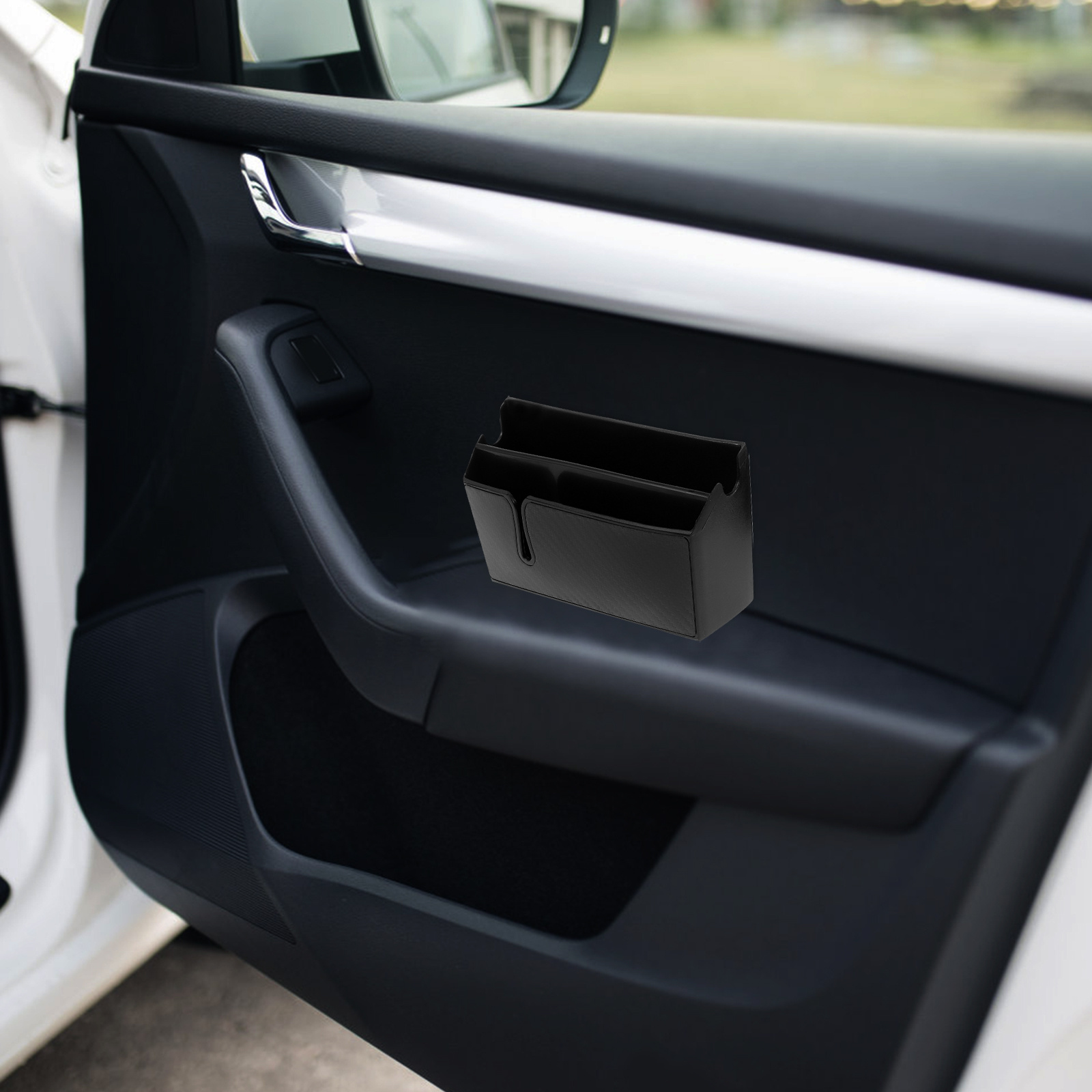 2Pcs Durable PVC Car Organizer - Phone Accessories Design ulasan dan harga