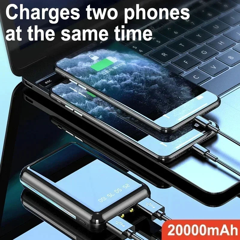 20000mAh Mini Power Bank Porta - Portable Charger 20000Mah ulasan dan harga