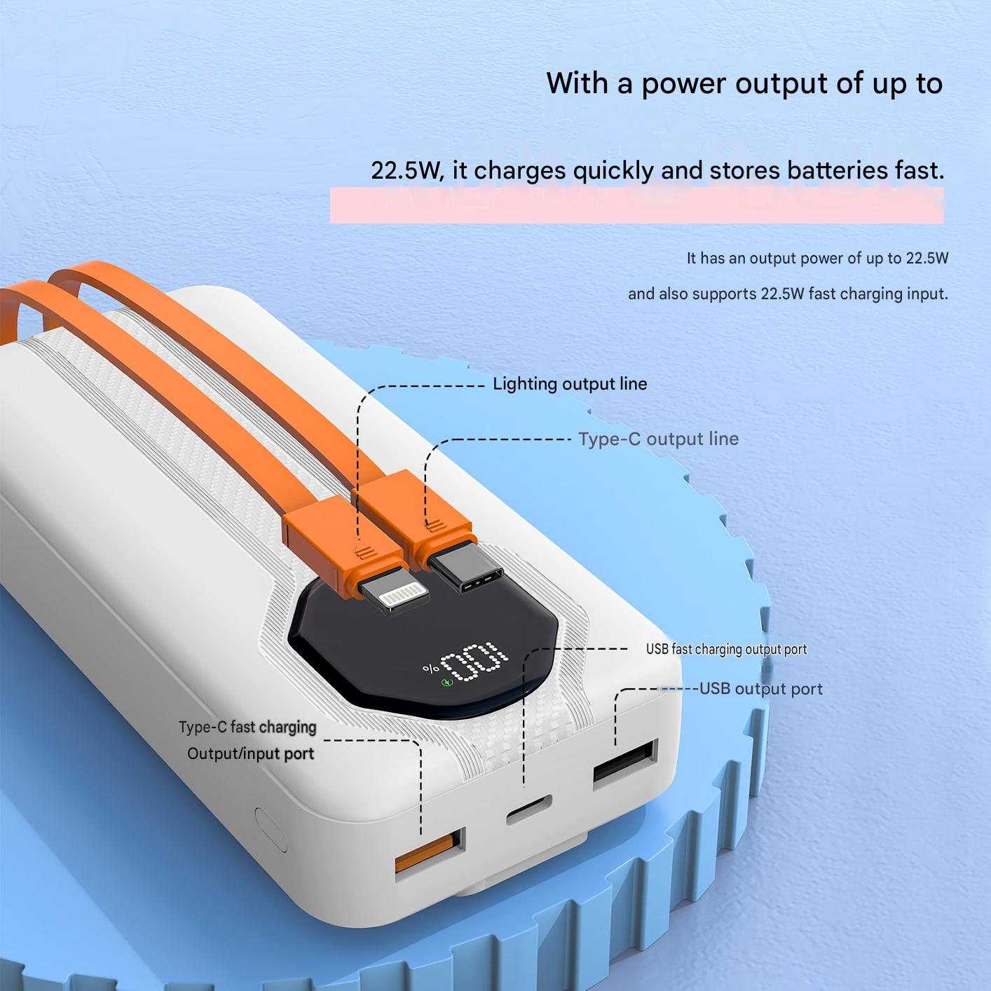20000mAh Power Bank with Digit - Portable Charger 20000Mah ulasan dan harga