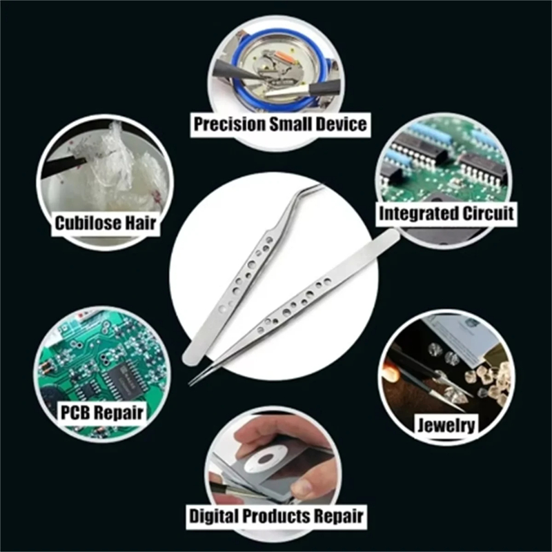 Industrial Tweezers Precision  - Phone Accessories Kit ulasan dan harga