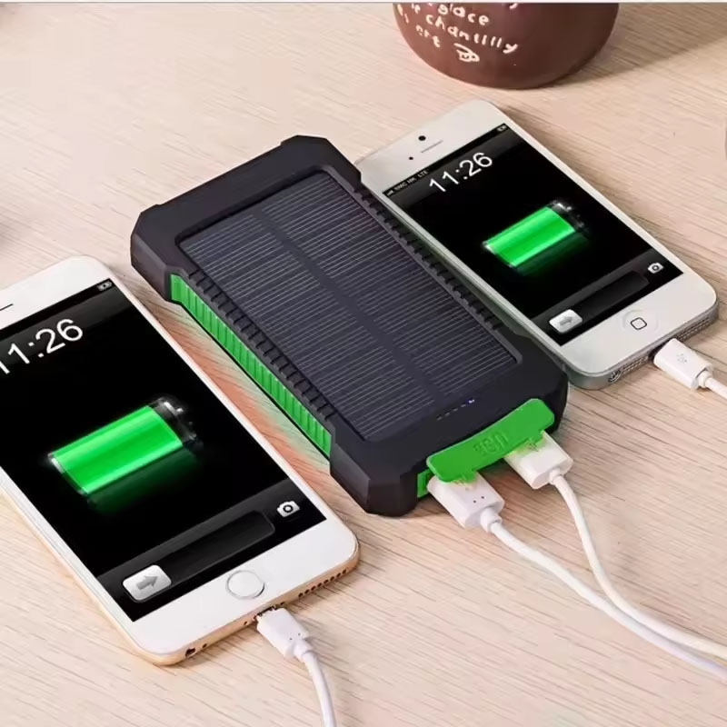 20000mAh Solar Power Bank Larg - Portable Charger 20000Mah ulasan dan harga