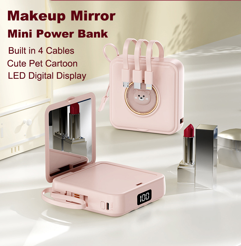 20000mAh Mini Power Bank Built - Portable Charger 20000Mah ulasan dan harga