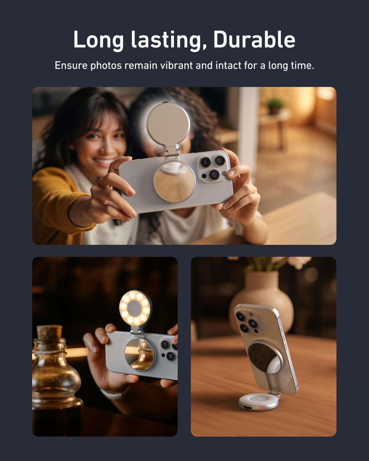 Magnetic Selfie Light Kit Port - Phone Accessories Kit ulasan dan harga