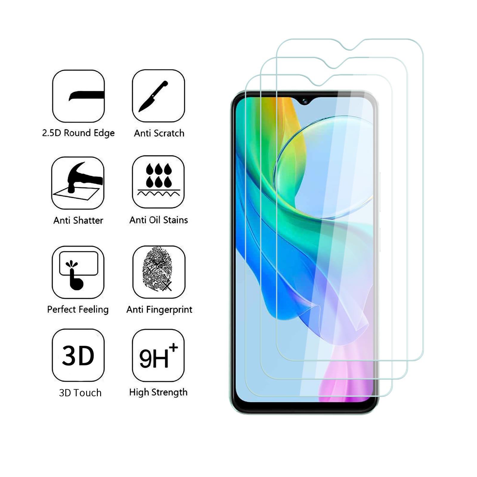 Screen Protector For VIVO Y03  - Phone Accessories Vivo ulasan dan harga