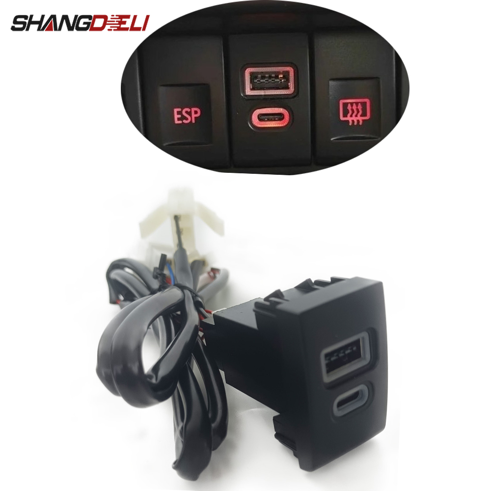 1PC Car Charger Socket QC3.0 D - Phone Accessories Types ulasan dan harga