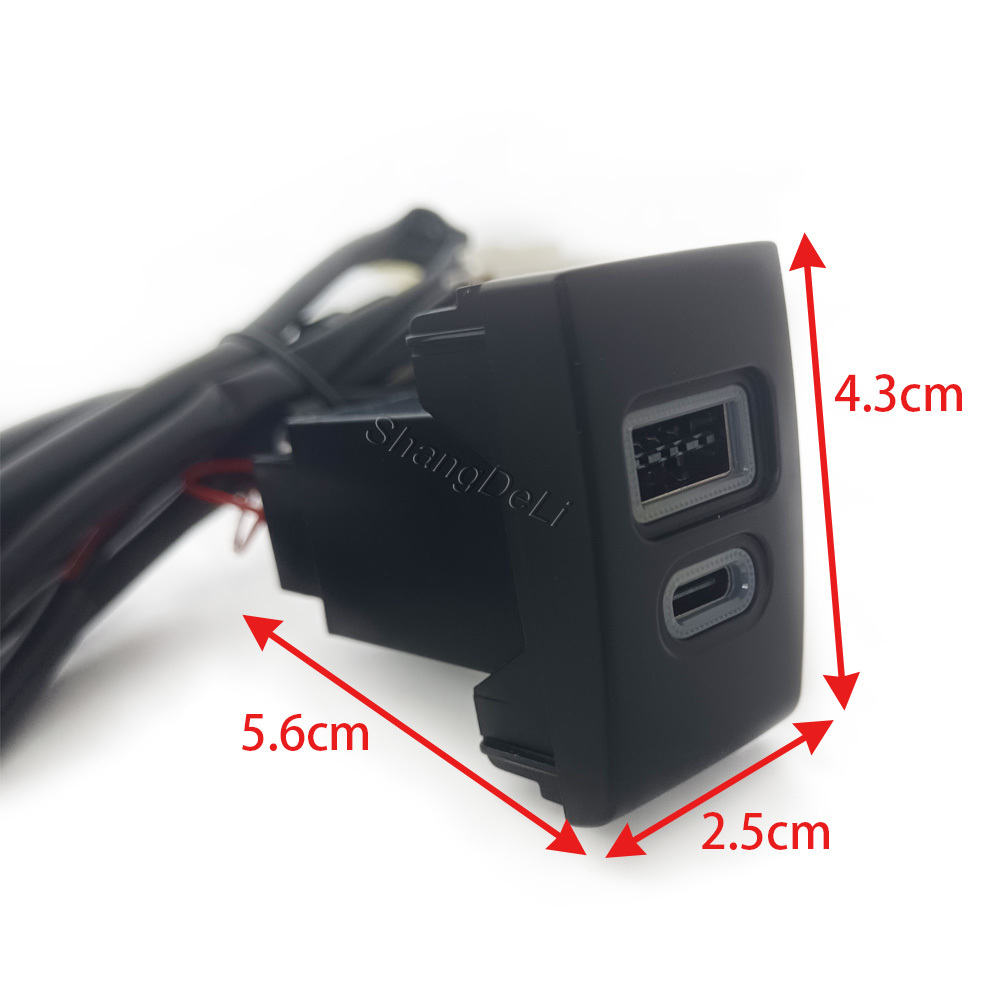 1PC Car Charger Socket QC3.0 D - Phone Accessories Types ulasan dan harga