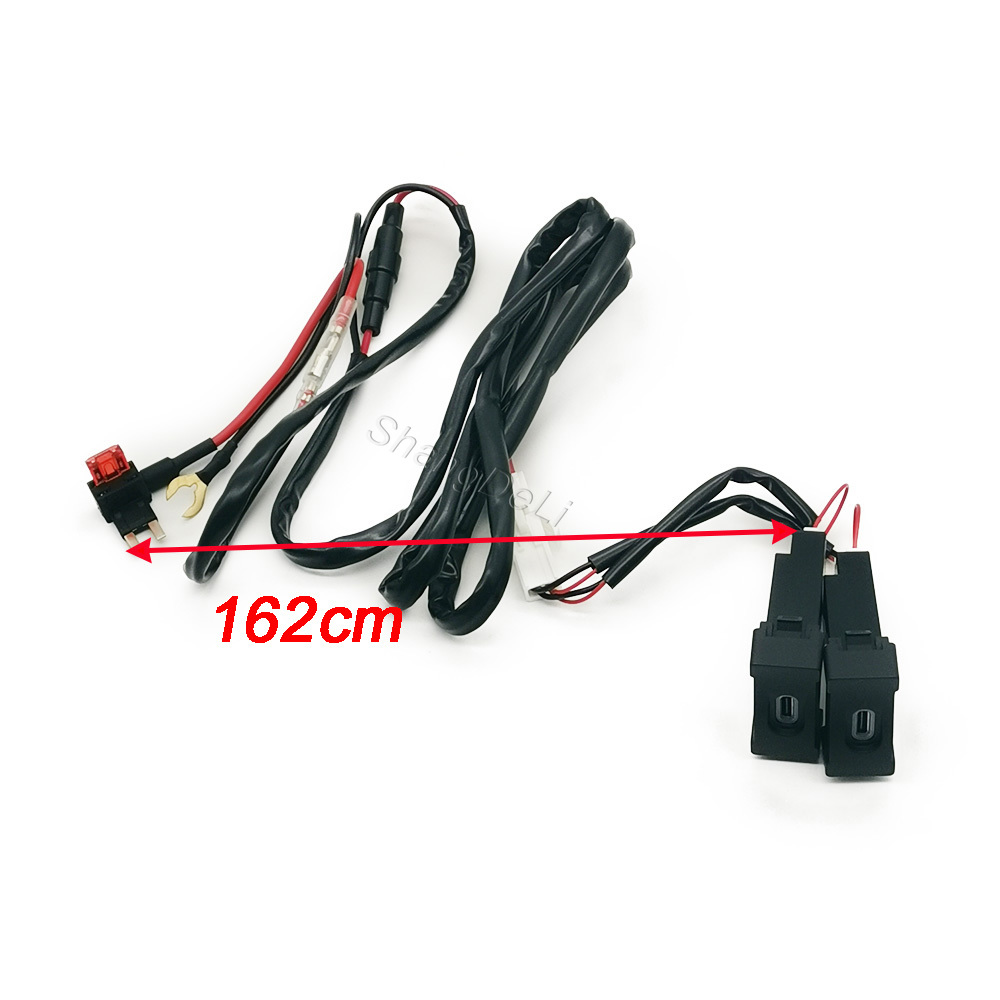 1PC Car Dual Type C PD Chargin - Phone Accessories Types ulasan dan harga