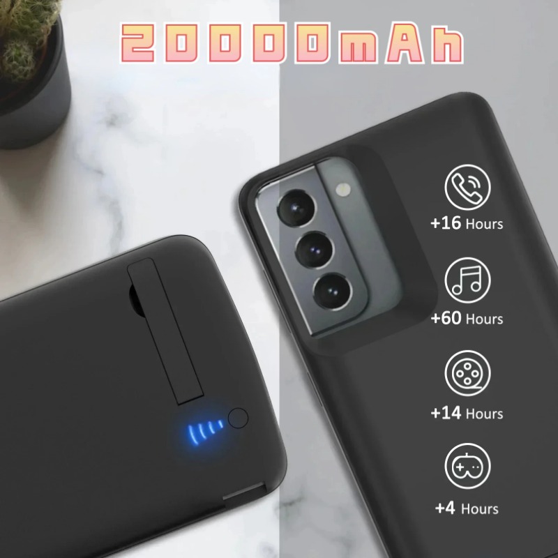 20000mAh Battery Charger Case  - Portable Charger 20000Mah ulasan dan harga