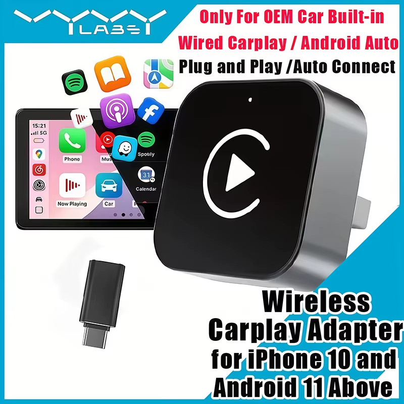 2-in-1 Wireless CarPlay Adapte - Phone Accessories Design ulasan dan harga