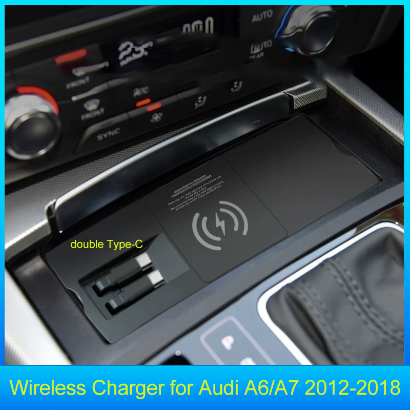 For Audi A6L A7 C7 Wireless Ch - Phone Accessories Types ulasan dan harga