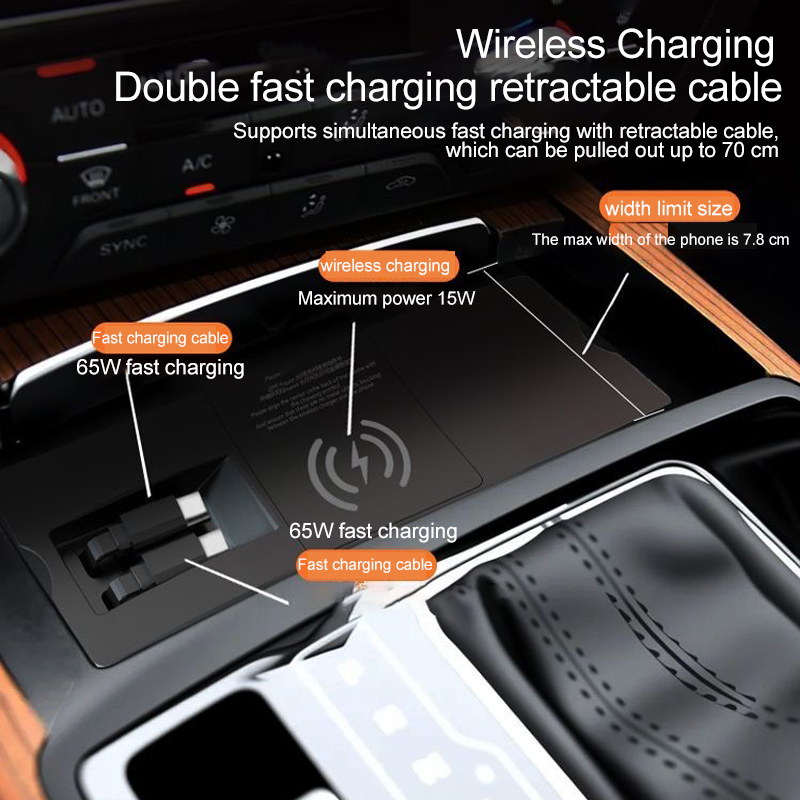 For Audi A6L A7 C7 Wireless Ch - Phone Accessories Types ulasan dan harga