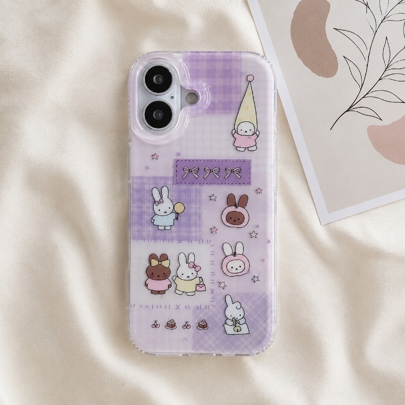 Kawaii Miffy Jelly Phone Case  - Phone Accessories Design ulasan dan harga