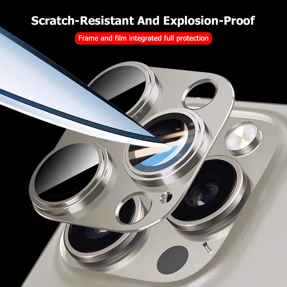 Metal Tempered Glass Cover Cam - Phone Accessories Design ulasan dan harga