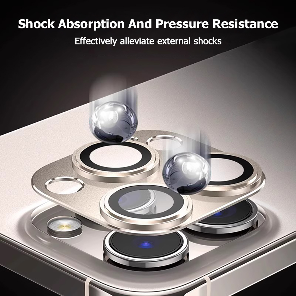 Metal Tempered Glass Cover Cam - Phone Accessories Design ulasan dan harga