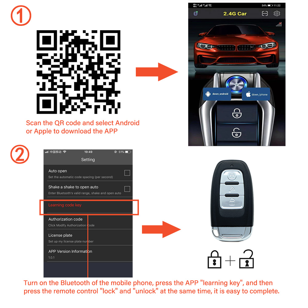 Kirbin Car Alarm With Autostar - Phone Accessories Kit ulasan dan harga