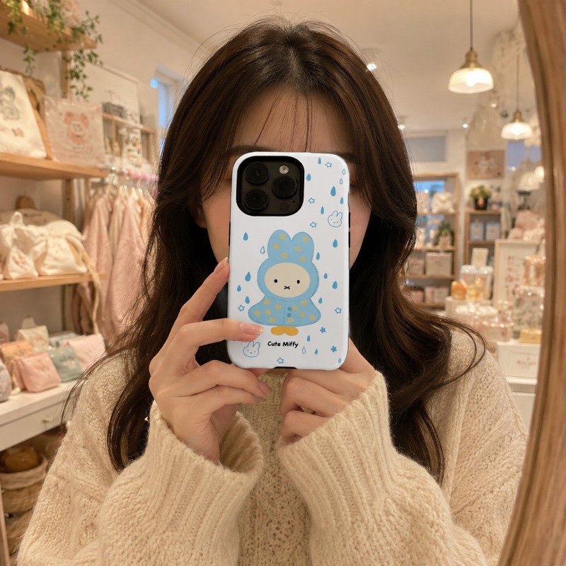 Kawaii Rabbit Phone Case for I - Phone Accessories Design ulasan dan harga