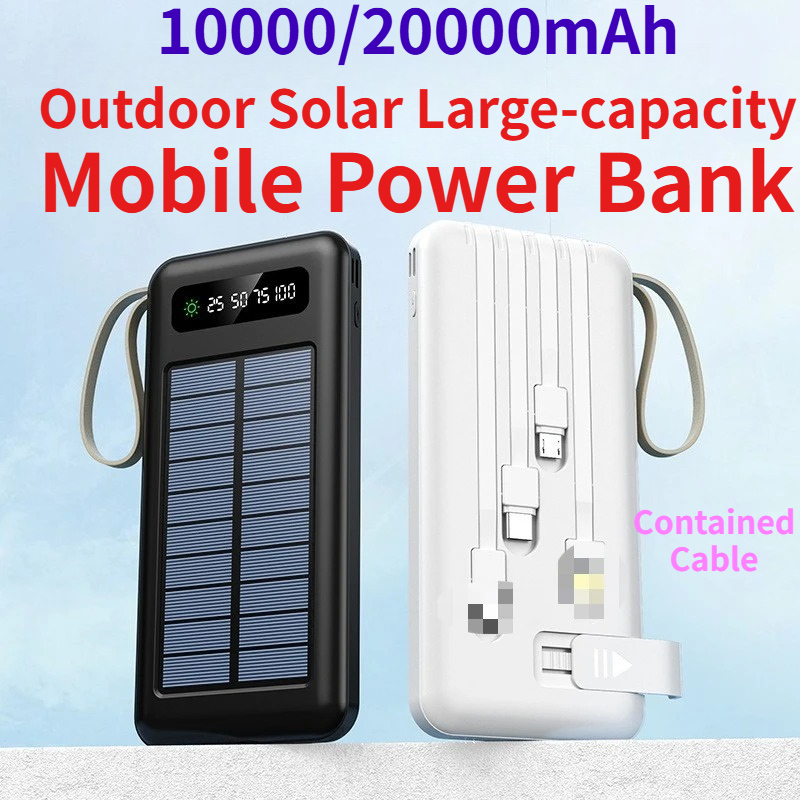 10000/20000mAh Outdoor Solar L - Portable Charger 20000Mah ulasan dan harga