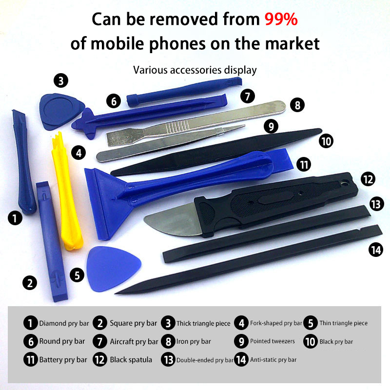 40/42 in 1 Mobile Phone Repair - Phone Accessories Kit ulasan dan harga