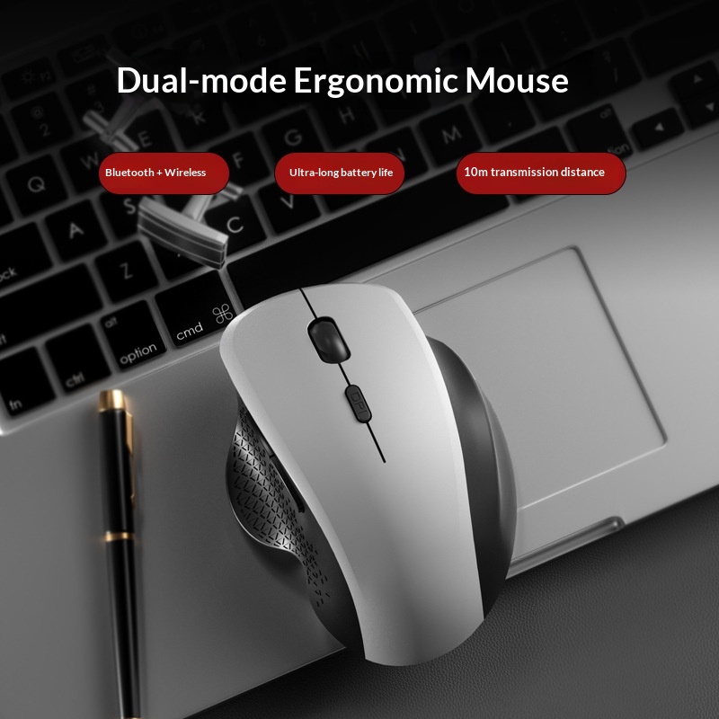 Gray Wireless Bluetooth Mouse  - Phone Accessories Officeworks ulasan dan harga