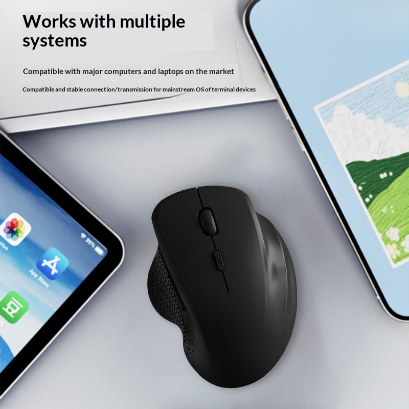 Gray Wireless Bluetooth Mouse  - Phone Accessories Officeworks ulasan dan harga