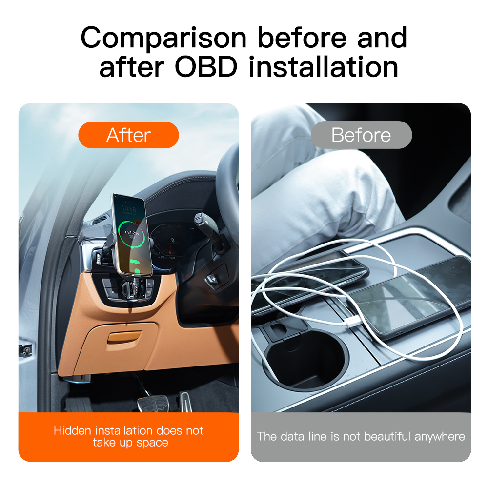 Premium Car OBD Charger Hub fo - Phone Accessories Types ulasan dan harga