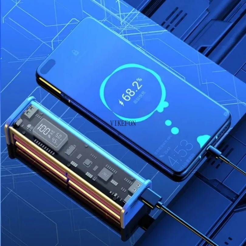 22.5W DIY Battery Charger Case - Portable Charger 20000Mah ulasan dan harga